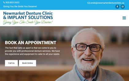 Denture Clinic Website Designers